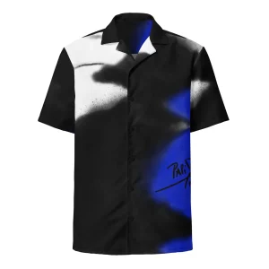 Camisa corte surf Papijohn® Attitude monarca azul Eco