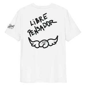 Camiseta Graff Libre Pensador Universo PapiJohn® Eco